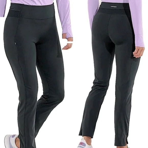 NWT Coolibar Azora Straight Leg Active Pants UPG 50+ size Medium.